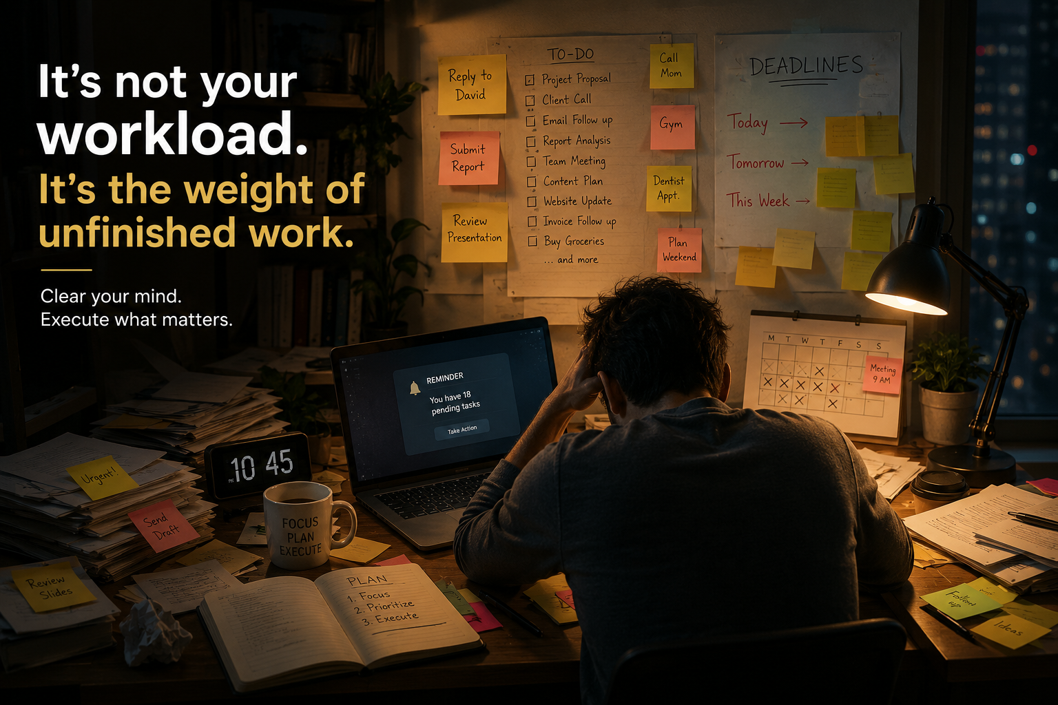 Why You Feel Overwhelmed at Work